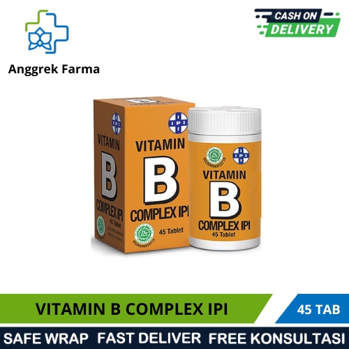 Jual VITAMIN B COMPLEX IPI/VITAMIN B KOMPLEKS/MEMENUHI KEBUTUHAN ...