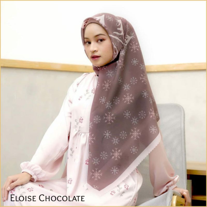 Jual Jilbab Segiempat Motif Terbaru Mewah 2022 Hijab Voal Premium motif ...