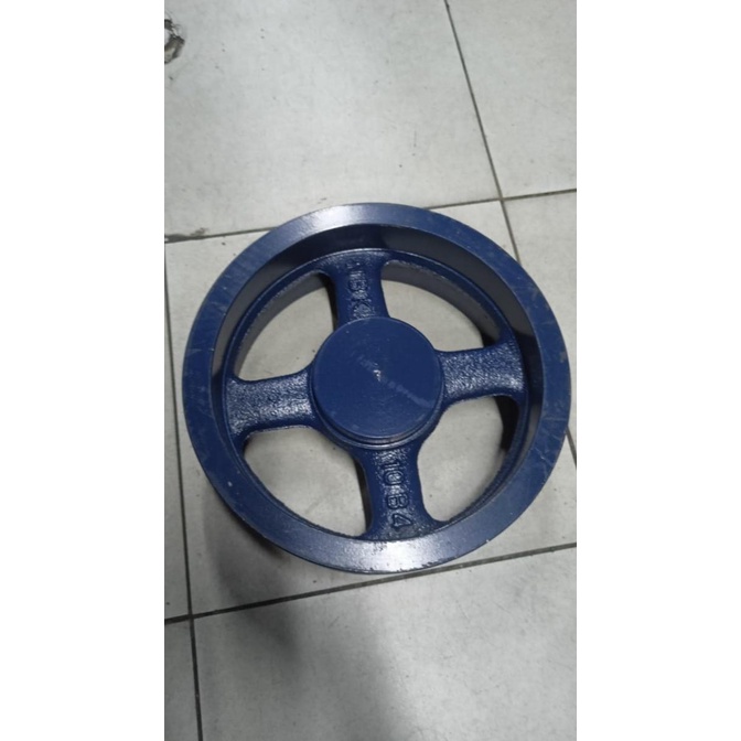 Jual PULLEY BESI NBK B4 x 10 inch POLI PULI PULLY BESI ANCURAN 4 JALUR ...