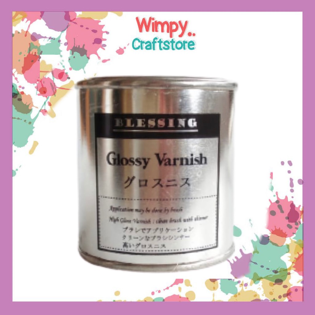 Jual Varnish gloss Japan varnish Gloss glaze varnish vernish gloss
