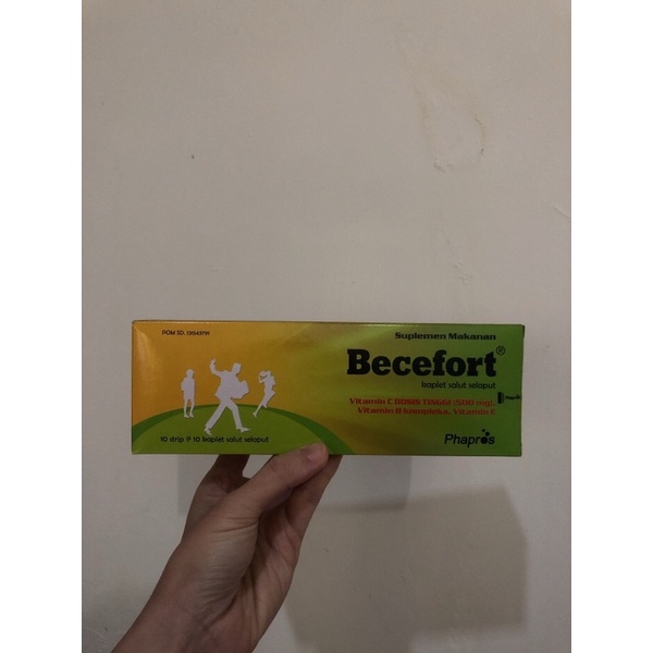 Jual Becefort Multivitamin Tablet 1 Box (100pcs) | Shopee Indonesia