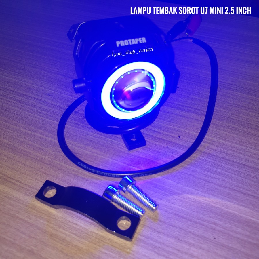 Jual Lampu u7 mini transformer lampu tembak led cree u7 mini 2.5 inch ...