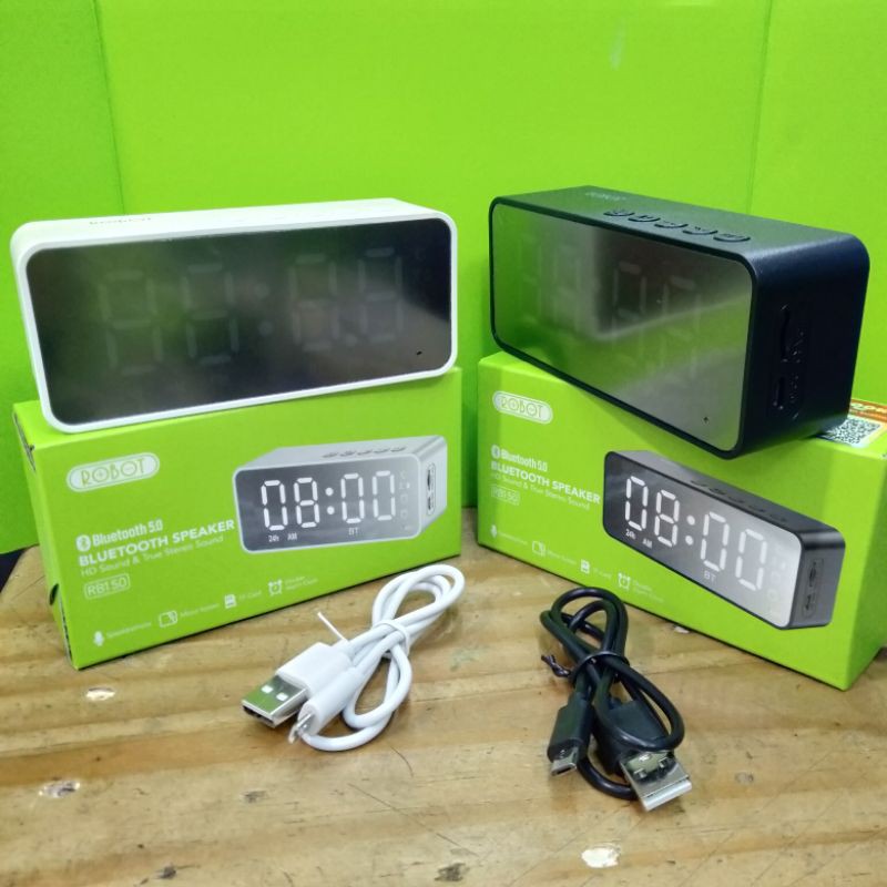 Jual Speaker Bluetooth Robot RB150 Portable Wireless Bass Mini Stereo ...