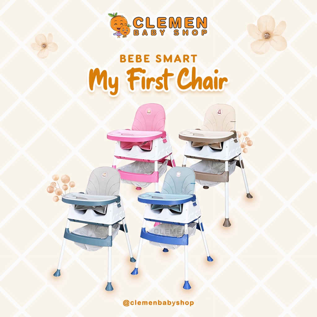Jual Bebe Smart My First Chair (Kursi Makan Bayi) | Shopee Indonesia