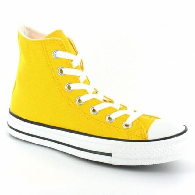 Jual Sepatu Converse All Star Kuning Tinggi High | Shopee Indonesia