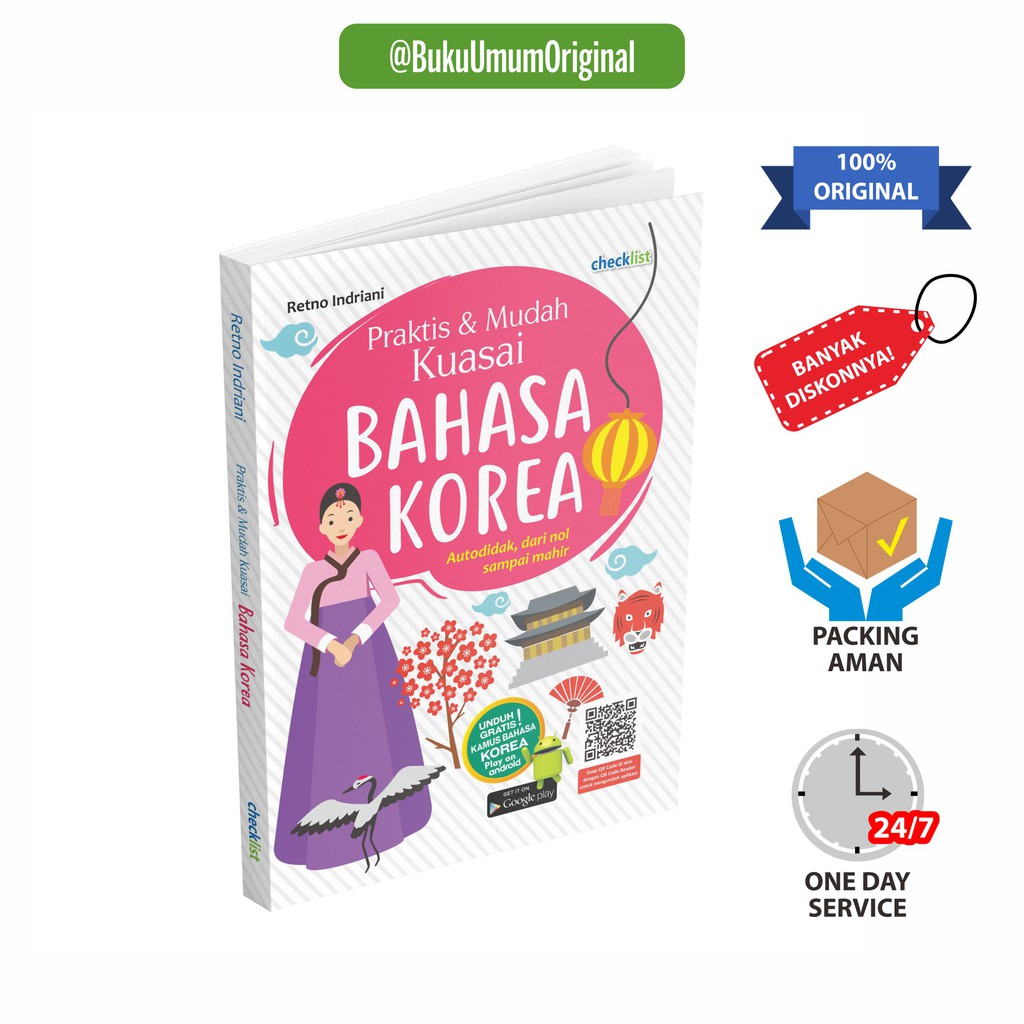 Jual Buku Belajar Praktis And Mudah Kuasai Bahasa Korea Autodidak Dari