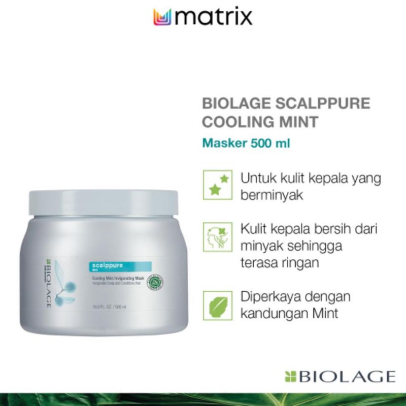 Jual MATRIX Biolage Hair Mask 490 mL Smoothproof Colorlast Fiberstrong Hydrasource