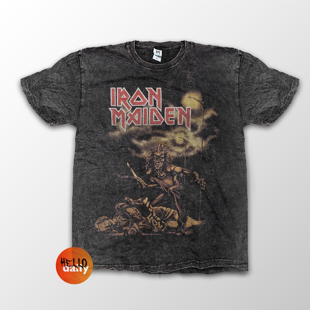 Jual IRON MAIDEN BAND TSHIRT, IRON MAIDEN BOOTLEG MERCH Shopee Indonesia