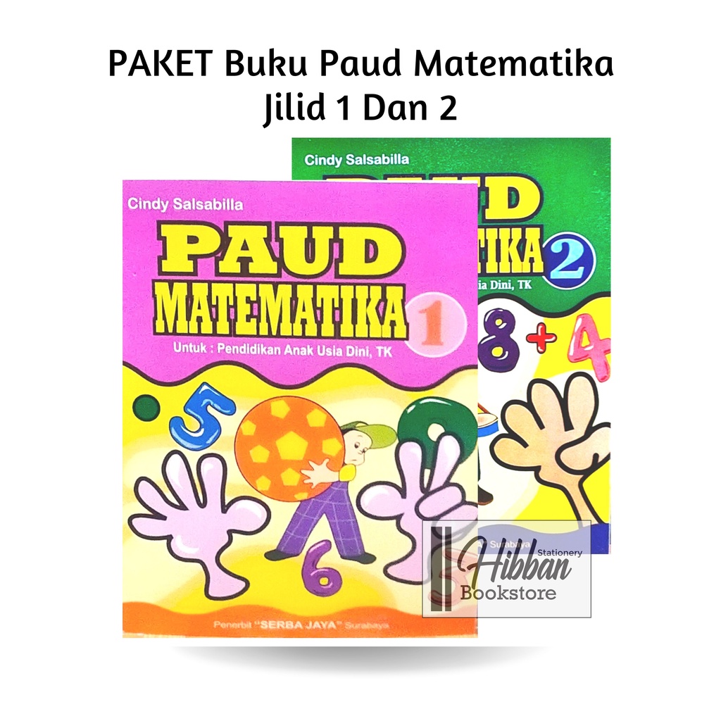 Jual Buku Anak Paud Matematika Jilid 1 Dan 2 Untuk Paud TK (HARGA PAKET ...