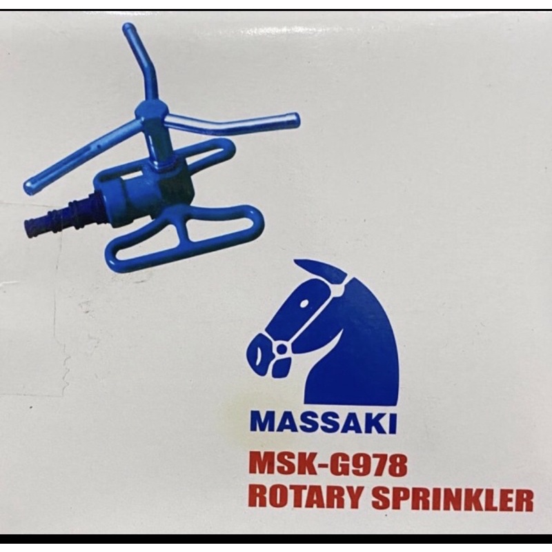 Jual MASSAKI G978 sprinkler cabang 3 taman sprinkel putar 3 arah air ...