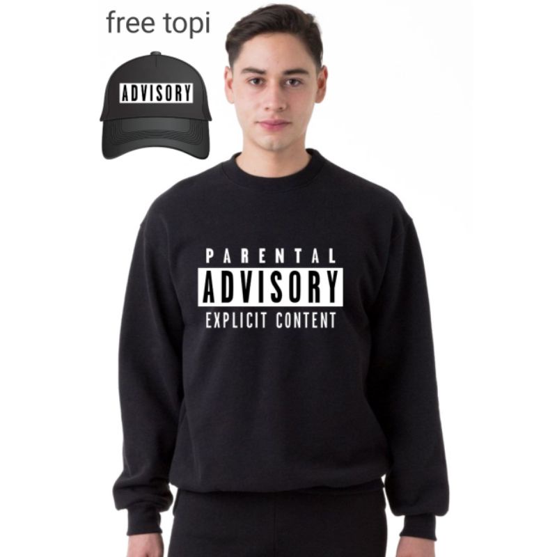 Parental advisory clearance sweater