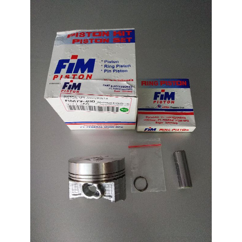 Jual PISTON FIM 79 pin 14 mm 57mm 57,5mm 58mm 58,5mm 59mm 59,5mm 60mm KLX SONIC150 NMAX VIXION