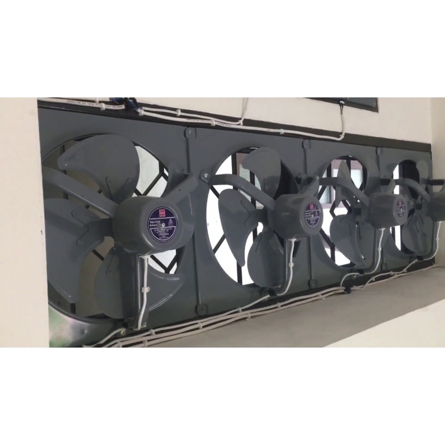 Jual KDK 40AAS 40 AAS Exhaust Fan Dinding / Tembok Besi 16 inch 16