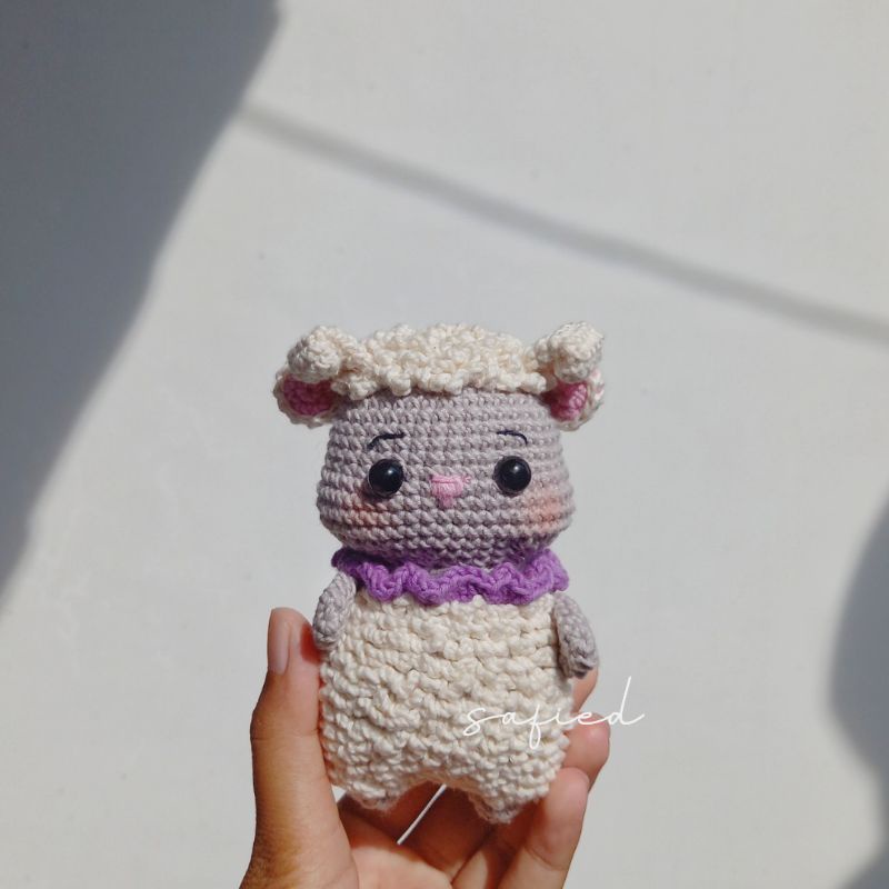 Jual Boneka Rajut Domba / Sheep Amigurumi (Boneka Rajut / Crochet Doll ...