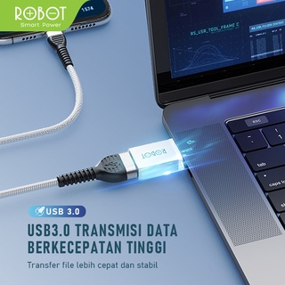 Jual Otg Robot Rt Otg Type C Micro To Usb Small Portable Alumunium