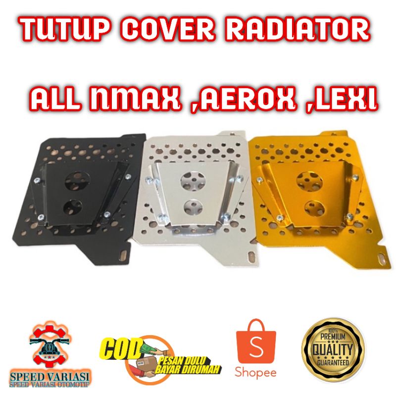 Jual Tutup radiator / Cover radiator All nmax aerox lexi | Shopee Indonesia