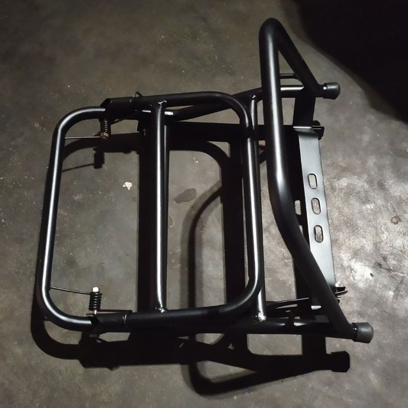Jual Backrack Madrid Vespa Super Sprint PX PS Strada VBB Chrome dan ...