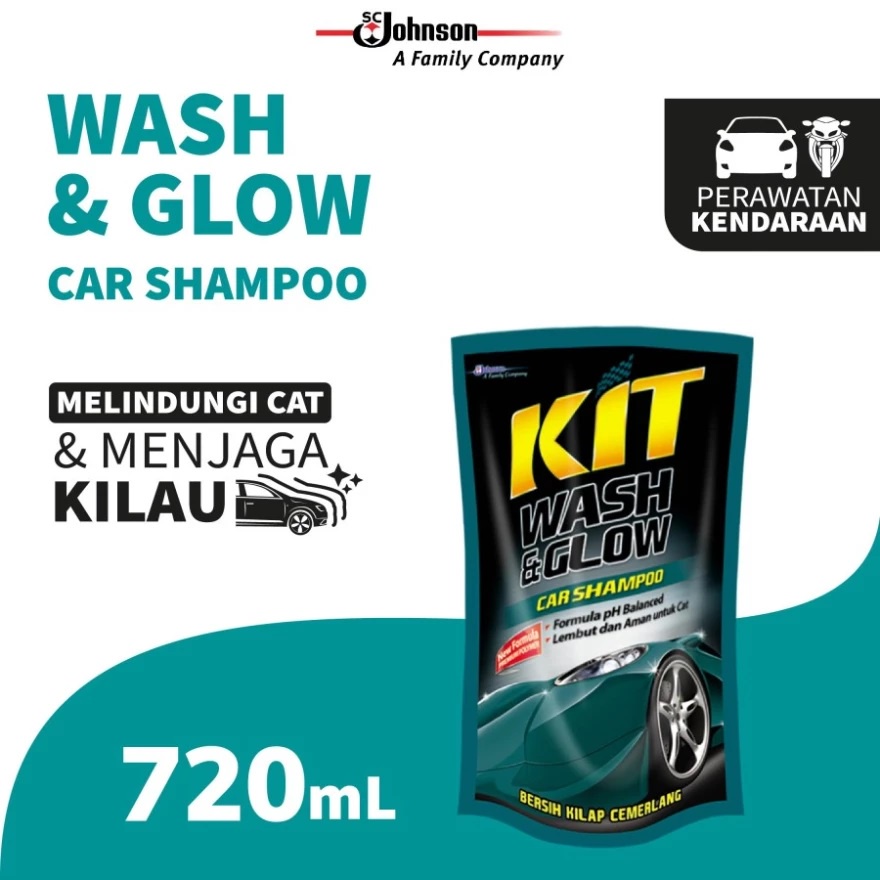 Jual Kit Wash & Glow Car Shampoo 720 ml Shopee Indonesia