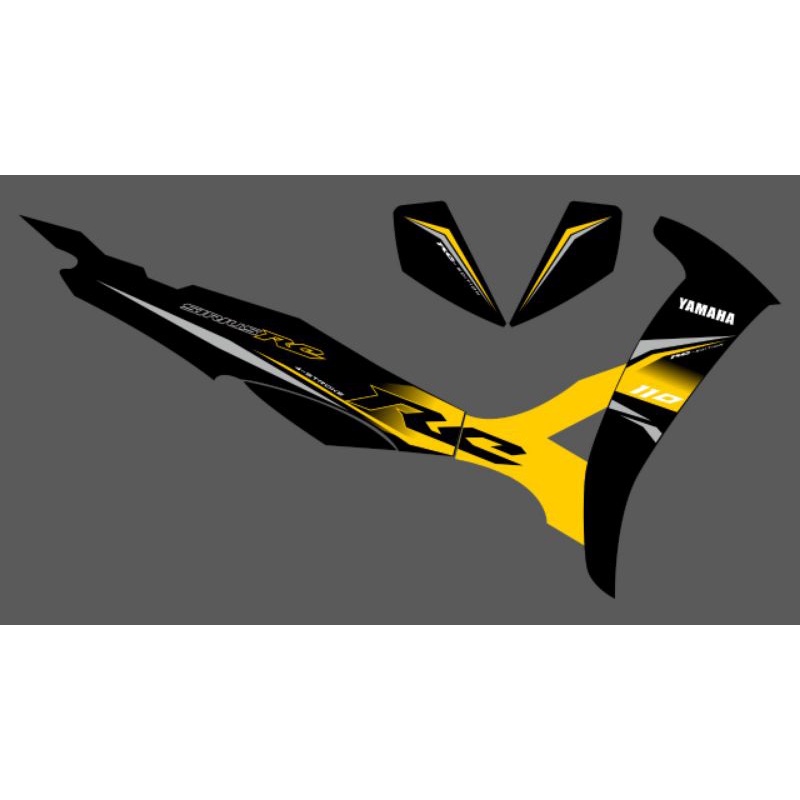 Jual STRIPING STIKER VEGA R NEW COSTUM RC EDITION | Shopee Indonesia