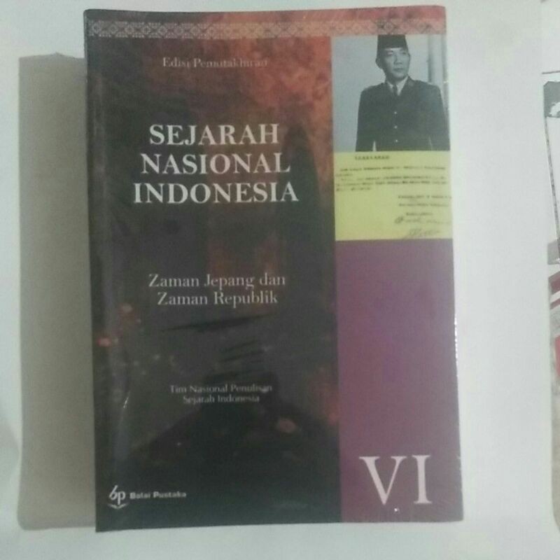 Jual BUKU SEJARAH NASIONAL INDONESIA JILID 6 ZAMAN JEPANG DAN ZAMAN ...