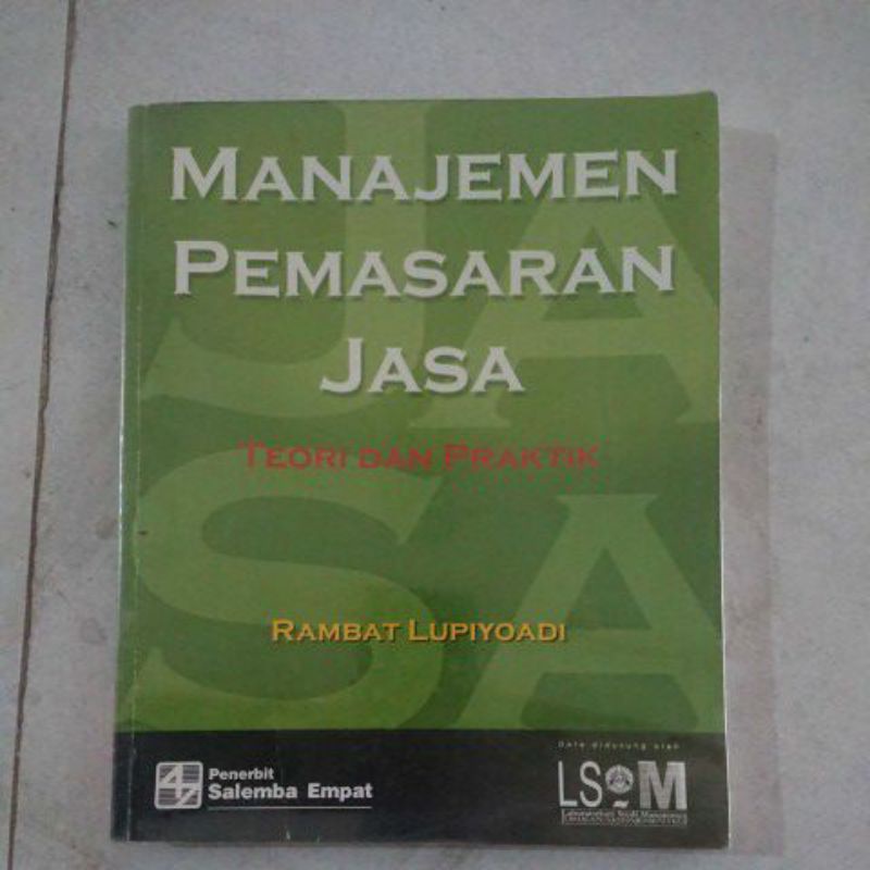 Jual MANAJEMEN PEMASARAN JASA (TEORI DAN PRAKTIK) | Shopee Indonesia