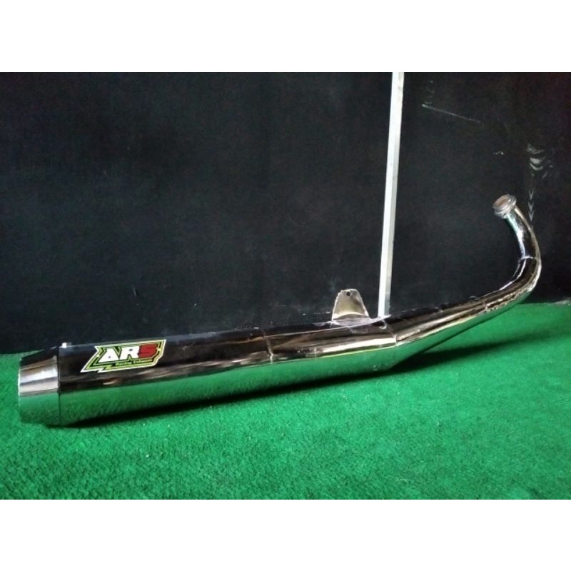 Jual Knalpot standard racing king full chroome bahan dasar plat ...