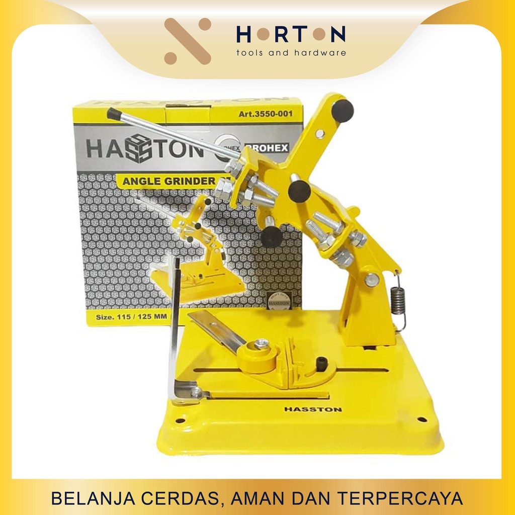 Jual HASSTON PROHEX Angle Grinder Stand / Dudukan Gerinda Tangan