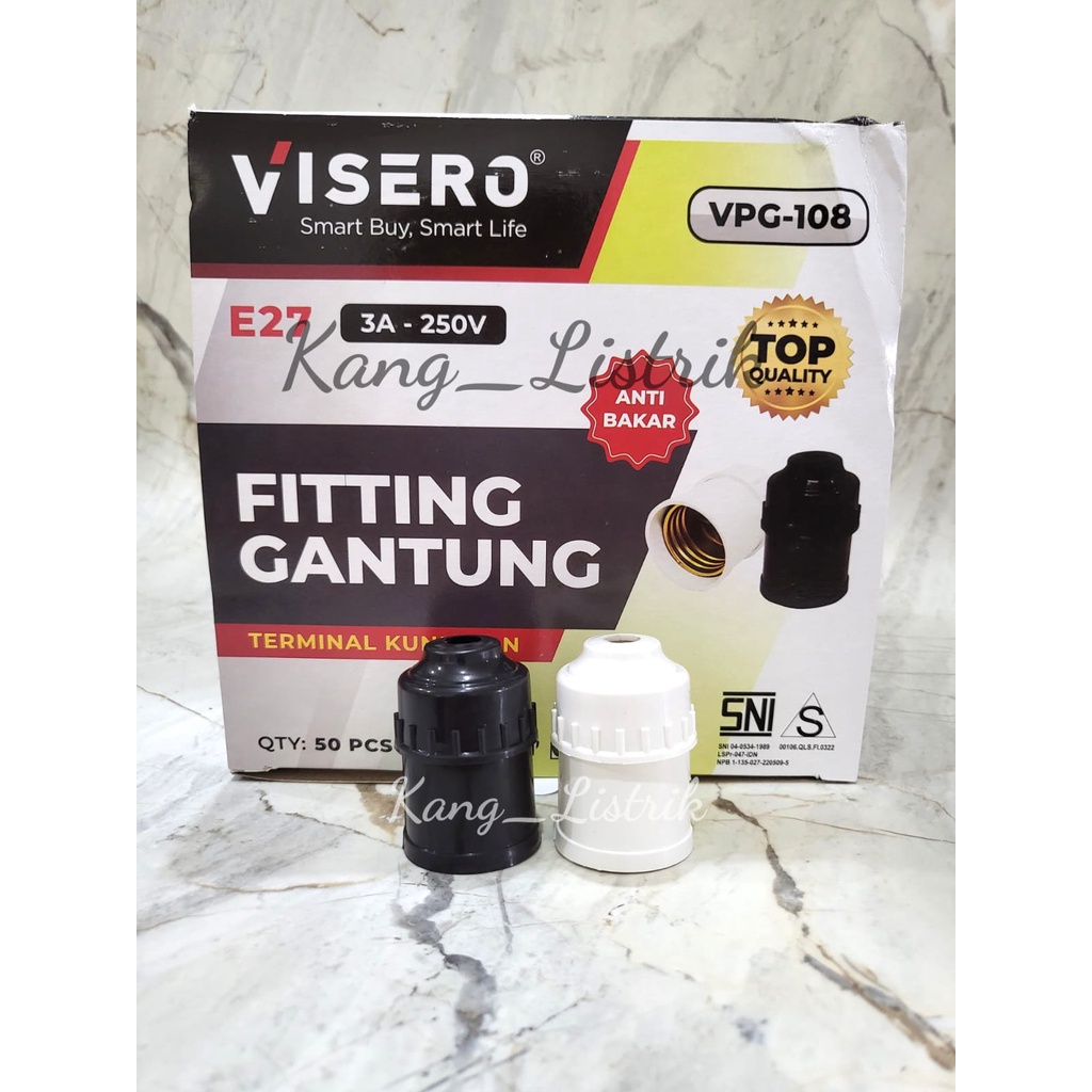 Gantungan Lampu Visero MURAH VPG108 / Fitting Gantung Visero VPG108