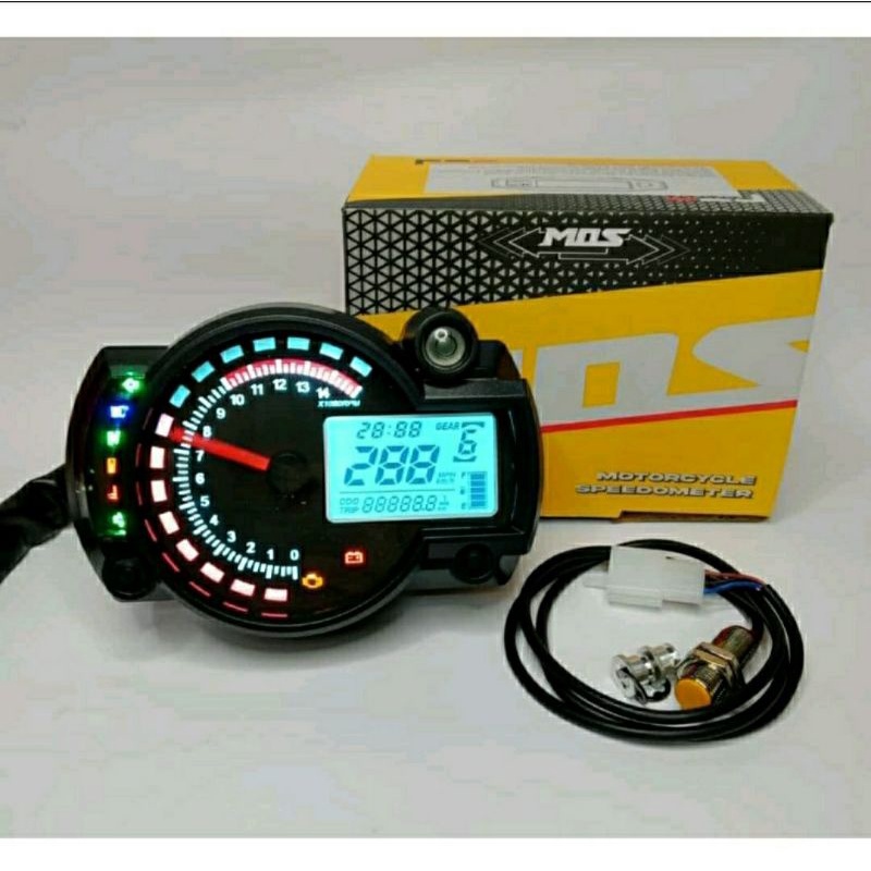 Jual speedometer digital Koso Rx2n set pangkon Shopee Indonesia