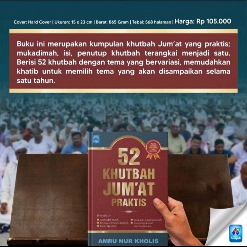 Jual 52 KHUTBAH JUM'AT PRAKTIS (HC) | Shopee Indonesia