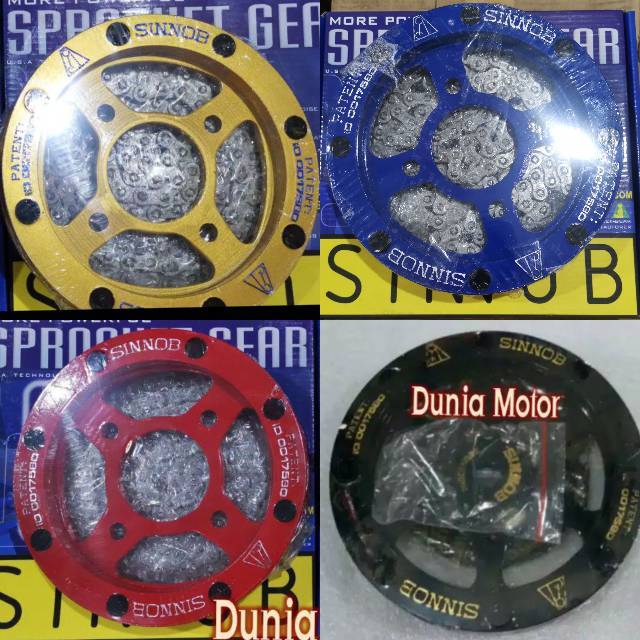 Jual GIR SET GIR GEAR SINNOB CB 150 R MEGAPRO NEW CB CBR 150 K45