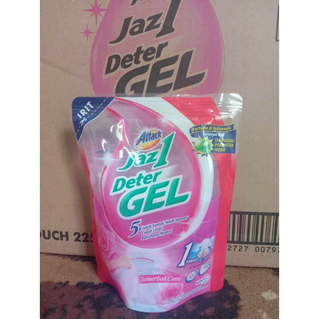 Jual Attack Jaz 1 Deterjen Gel All Refill 225gr - Pesona Segar - Kota  Surabaya - Toko Mursalim Sby