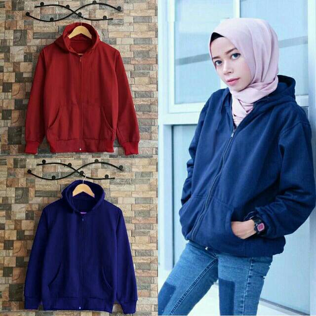 Jual JNY.Co Jaket Hoodie Simple Shopee Indonesia