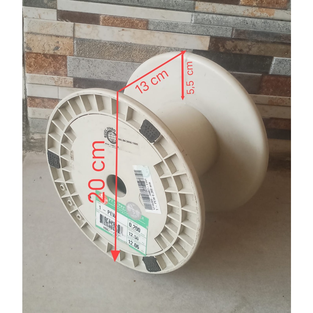 Jual Rol Rolan Bekas Gulungan Kabel Diameter 20 x 13 Cm | Shopee Indonesia