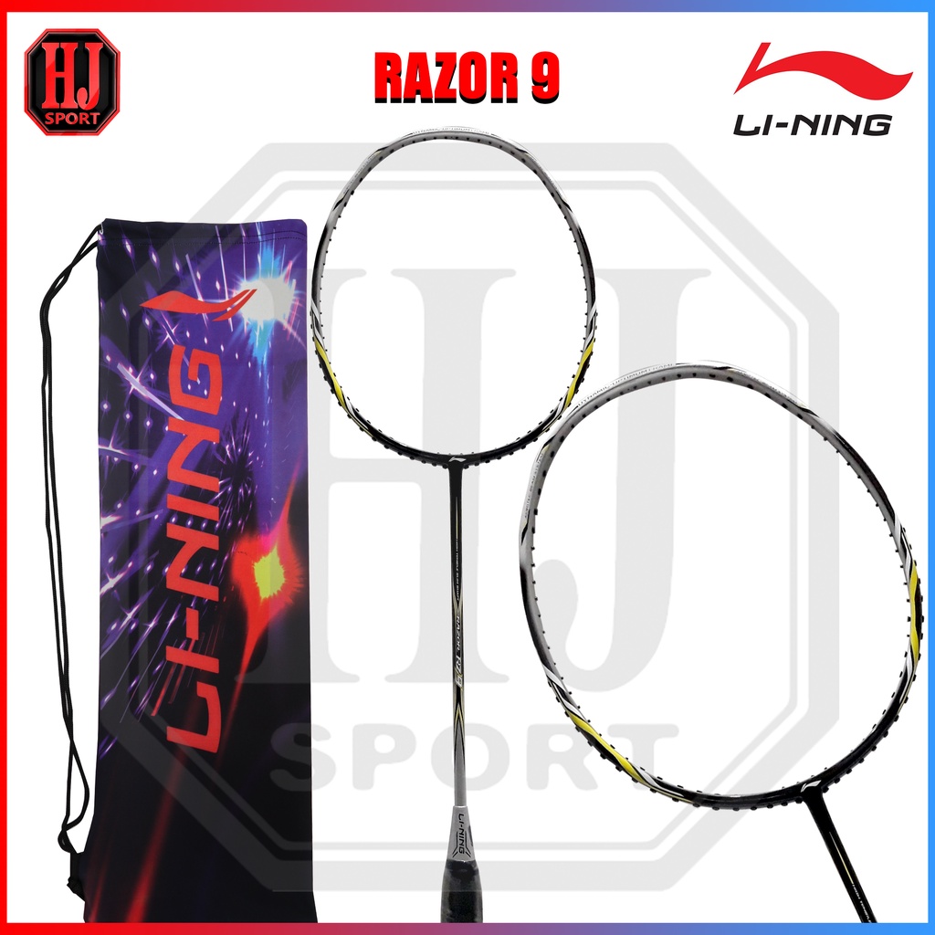 Jual Raket Badminton Lining Razor RZ 9 Generasi I Bonus Tas dan Senar ...