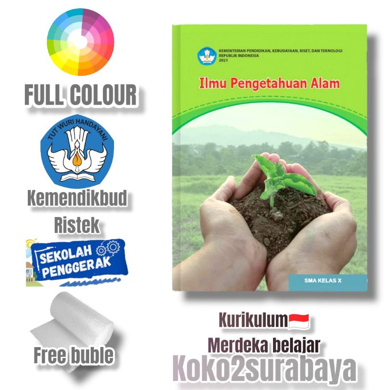 Jual Buku Ipa Ilmu Pengetahuan Alam Sma Kelas 10 Kurikulum Merdeka Sekolah Penggerak Shopee 2778