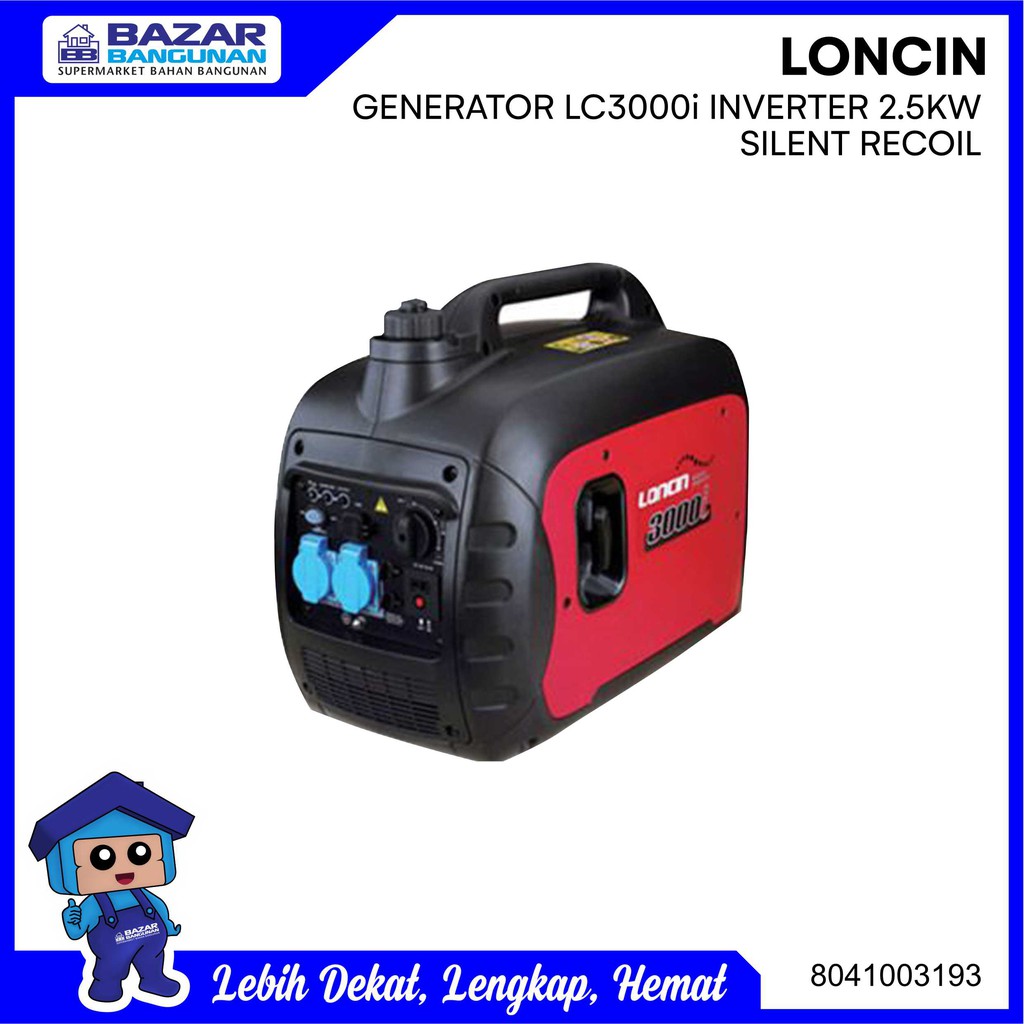 Jual Loncin Mesin Genset Generator Listrik Portable Lc I Lc I