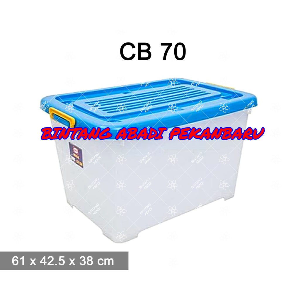 Jual Container Box Cb 70 Real Sip 143 Kontainer Box Kotak Plastik Roda Shinpo Cb 70 Shopee 0793