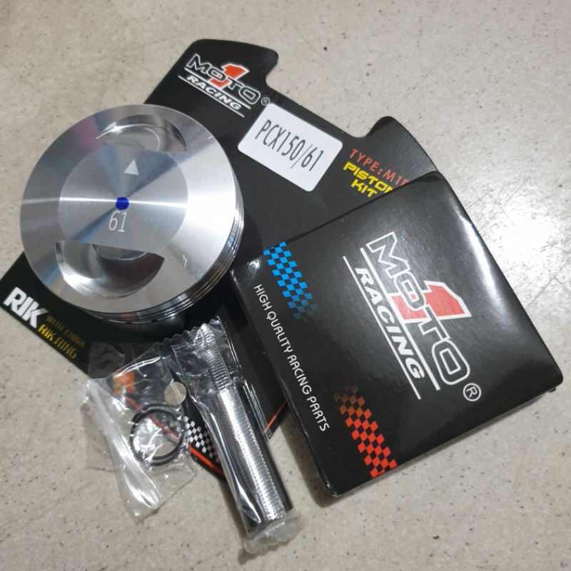 Jual Piston seher 61 pen pin 14 moto 1 racing klx crf vario 150 pcx