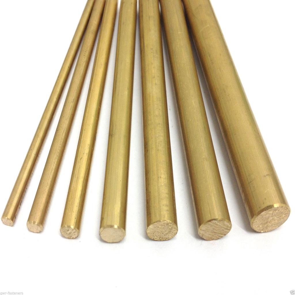 3 (76.2mm) Brass Round Bar