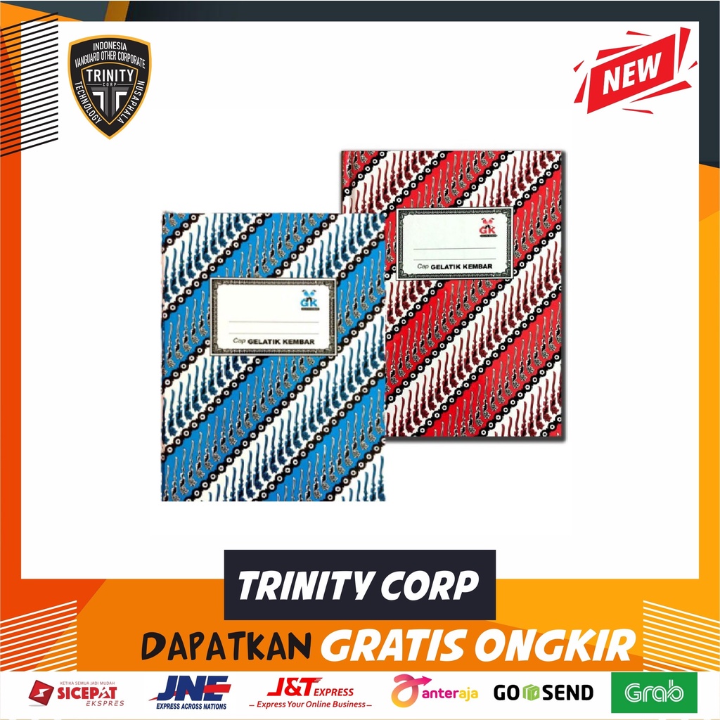 Jual Buku Quarto Cover Batik Gelatik Kembar Isi Per Satuan Shopee