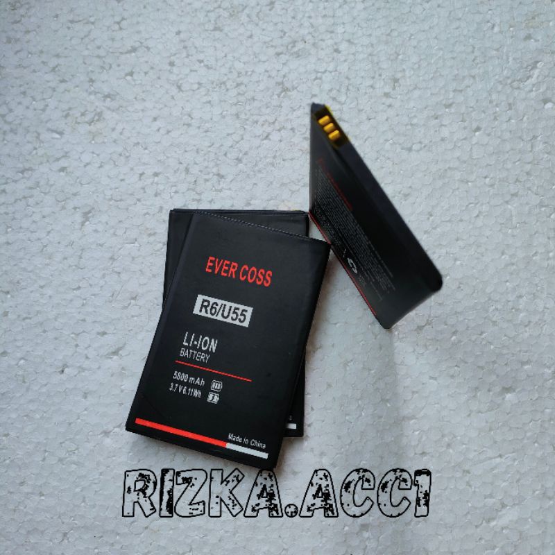 Jual Baterai Batre Battery Evercoss R6 / Cross U55 Original Battery Hp ...