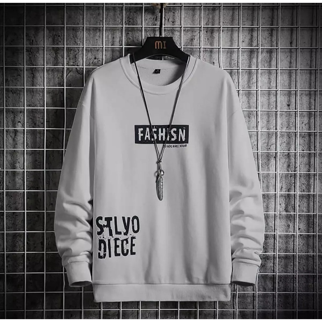 Jual Bisa COD Sweater Keren Kaos Pria Distro Fashisn Sweatshirt Unisex ...