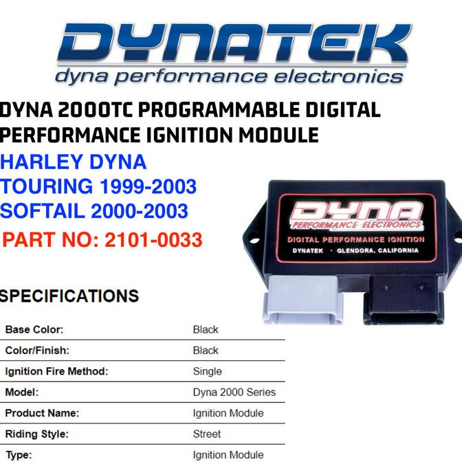 Jual Dynatek Dyna 2000Tc Digital Performance Ignition Module 2101-0033 ...