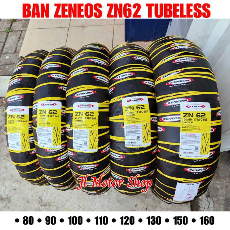 harga ban zeneos ring 17 ukuran 130 70