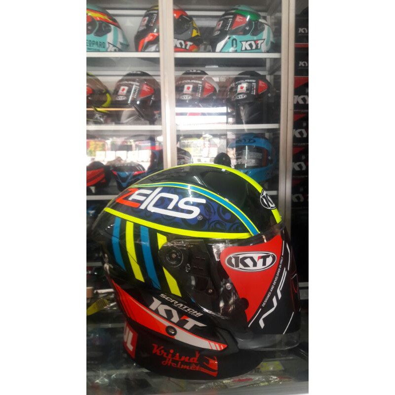 Jual Helm Hall Face KYT NFJ XAVIER SIMEON REPLICA Shopee Indonesia