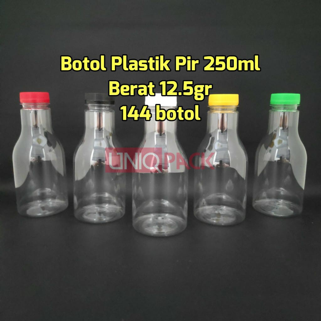 Jual Botol Plastik Pir 250ml 14.5gr - 50 pcs | Shopee Indonesia