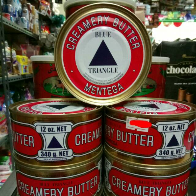 Jual Blue Triangle Creamery Butter 340gr | Segitiga Butter 340gr ...