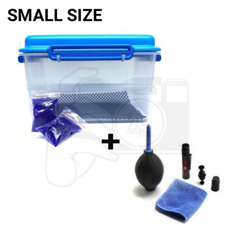 Jual Drybox - Dry box Kamera Plus Cleaning Kit Size Small | Shopee ...
