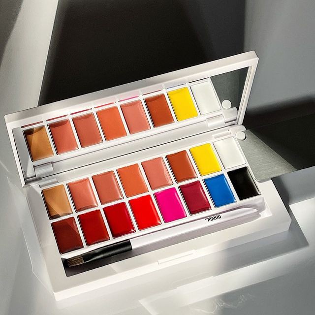 Jual Makeup By Mario Master Mattes Pro Lip Palette Shopee Indonesia